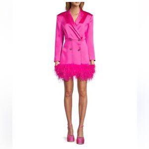 NWT Antonio Melani Capsule Dr. Bridget Satin Button Front Dress Sz 2